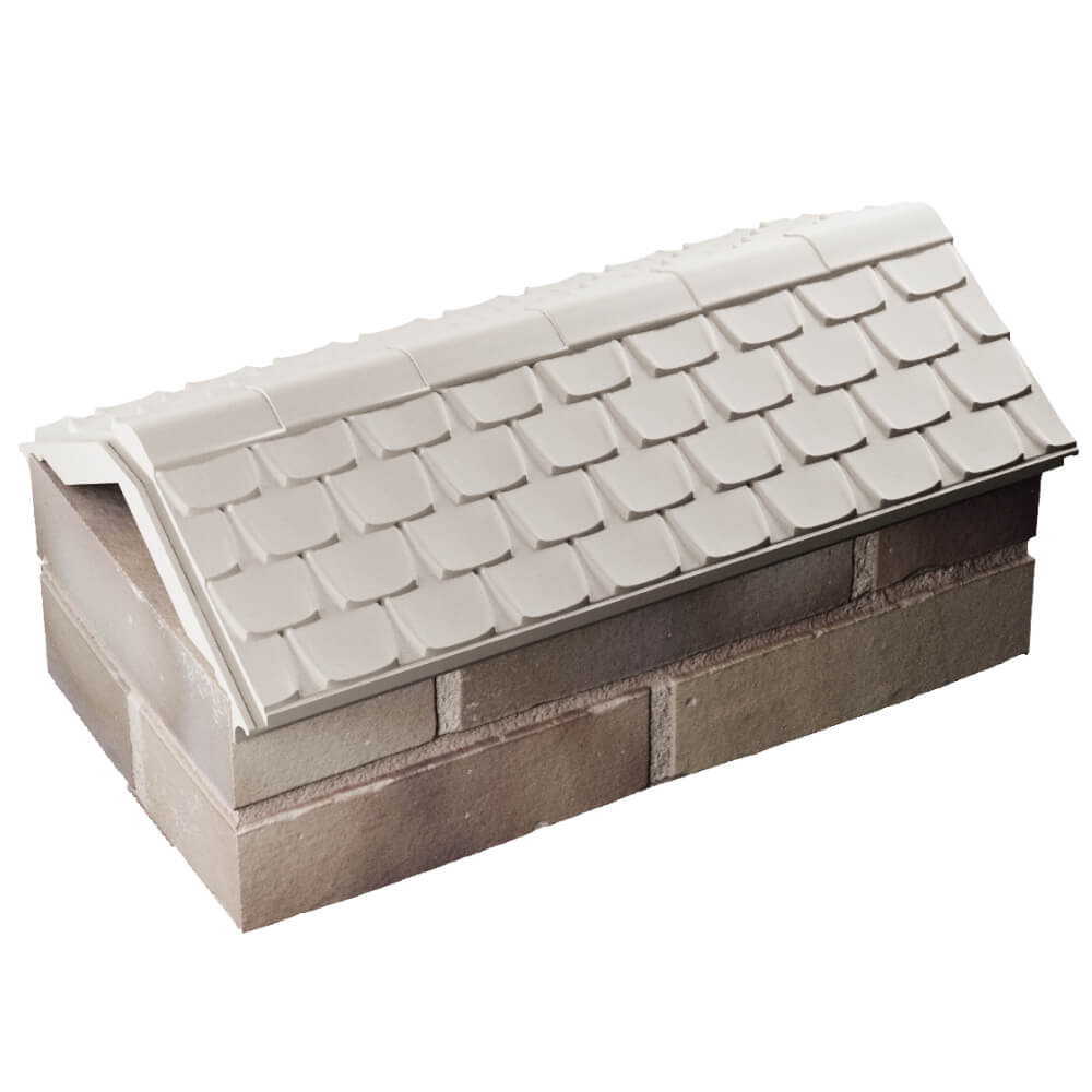 Парапет Zking Эльбрус Бежевый с посадкой на 1 кирпич (255мм) в Ельце фото